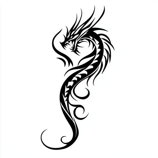 Tribal Dragon Tattoo Tattoo Master Files