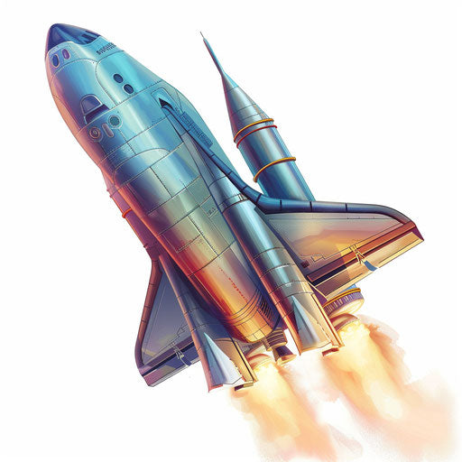 Mission illustration on random flat background with metallic sheen