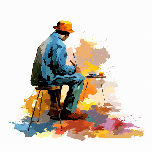 Activity illustration in the style of oil painting