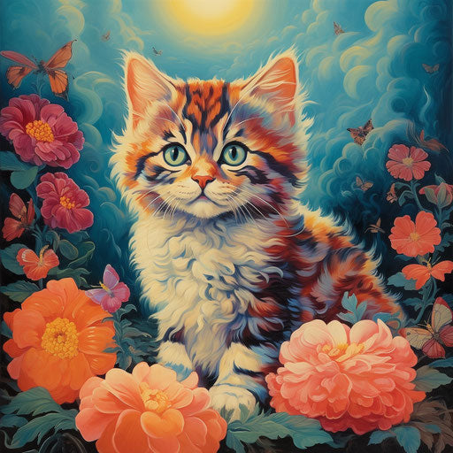 Louis Wain's kitten cat
