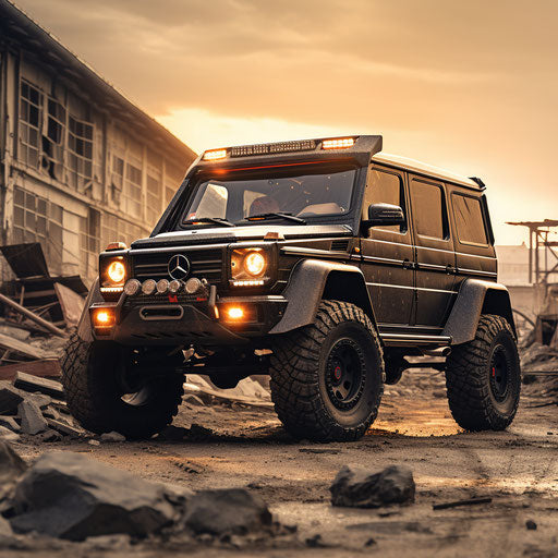 Classic Dubs tires on Mercedes-Benz G-Wagon