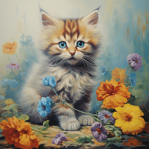 Louis Wain Kitten