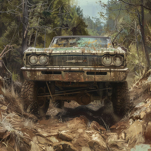 1967 Chevy Bel Air: Garage Decor Gem