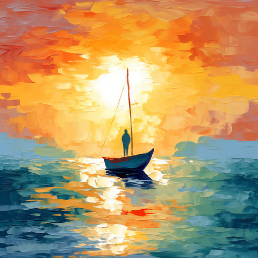 Hope sketch in the style of Impressionistic Art, on white background