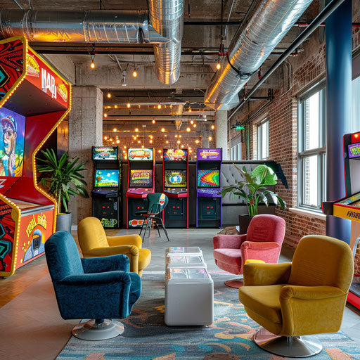 Dynamic game room for employee breaks