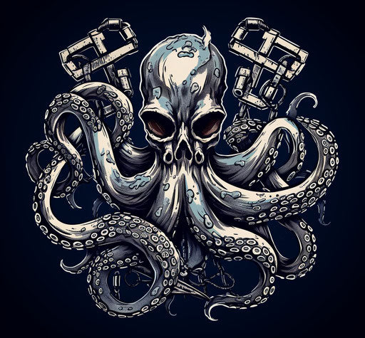 Octopus tattoo nautical anchor urban design fantastic