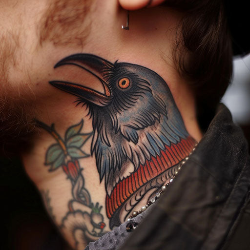 Side Neck Tattoos Tattoo Artistic Design