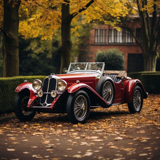 Restoration of a classic Alfa Romeo 2 seater
