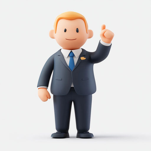 3D summary in photo realistic style with a flat white background, isolated clipart