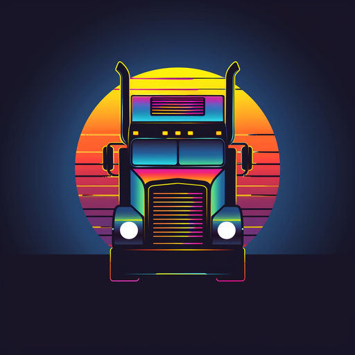 Artistic Logo Templates: Trucking Logo