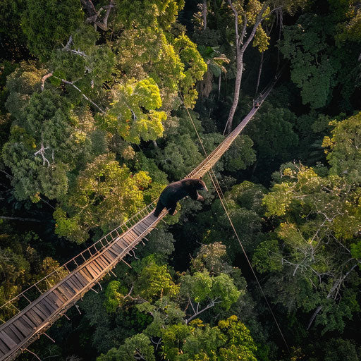 Sun Bear Habitat: Nature's Palette for Creatives