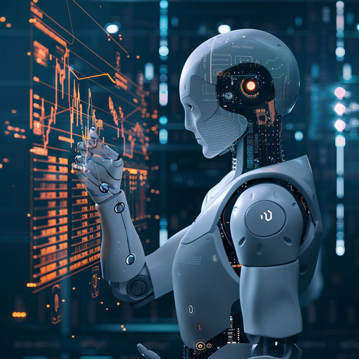 Future finance with AI-powered financial analysis setup