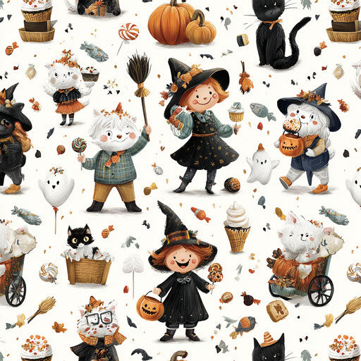 A Joyful and Festive Atmosphere of Halloween