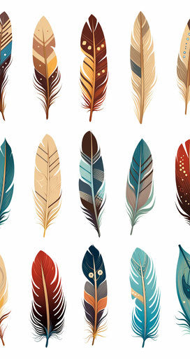 Indian feathers tattoo art Upper Paleolithic captivating