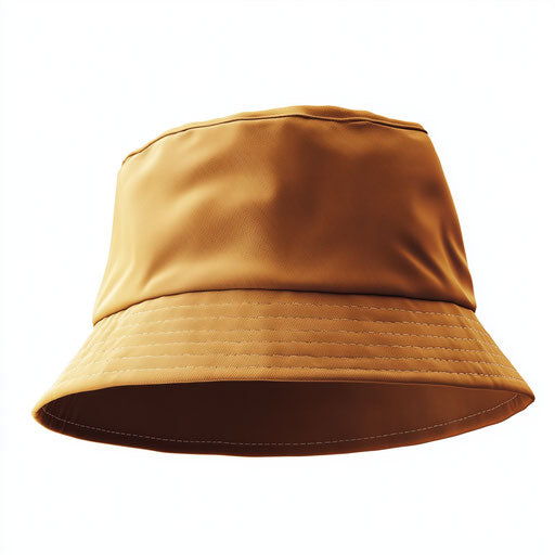 Realistic clipart of a bucket hat, high resolution, isolated