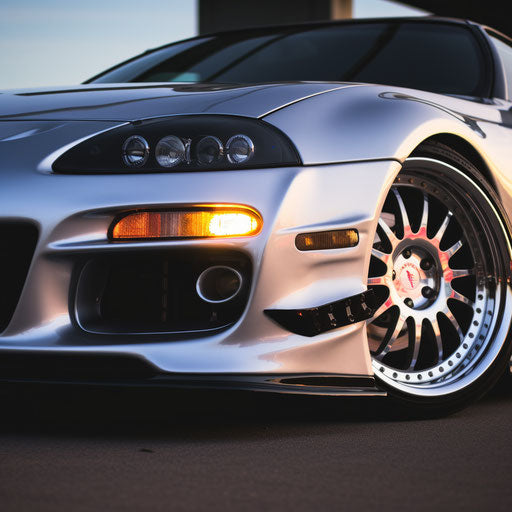 Toyota Supra classic modern alloy wheels