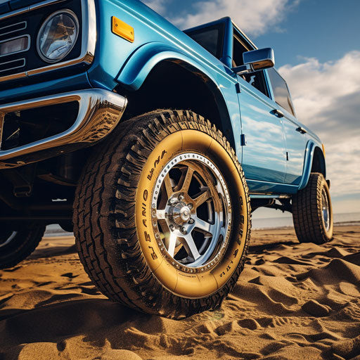 Ford Bronco Sport classic wire-spoke wheels