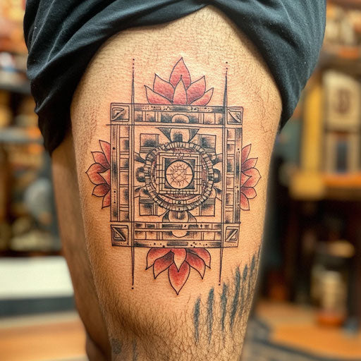 Artistic Sak Yant Tattoo Tattoo Sketches