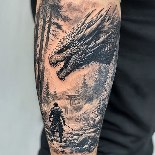 Back Of Arm Tattoo Tattoo Craft Set