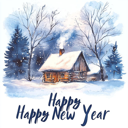 Vibrant Happy New Year 2025 Images NYE Art