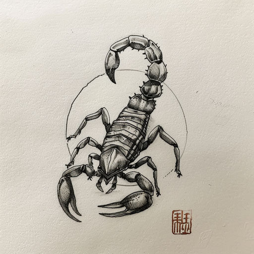 Scorpion Tattoo Craft Set