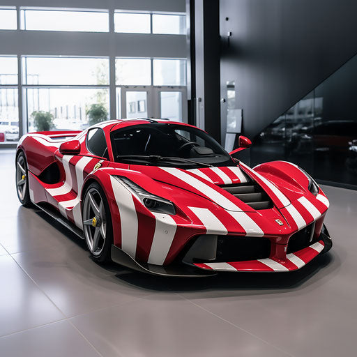 LaFerrari classic Racing stripes