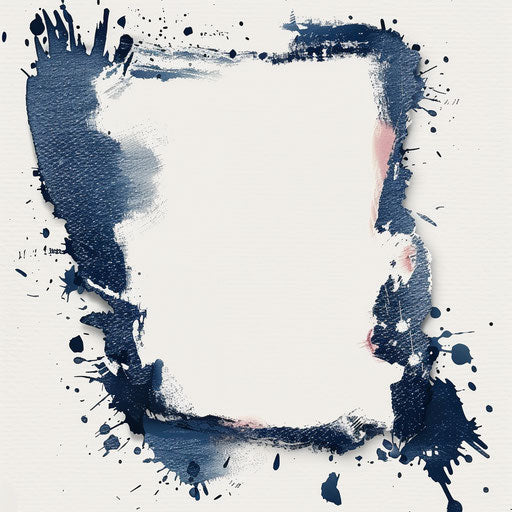 Border clipart png in a photorealistic style on flat white background