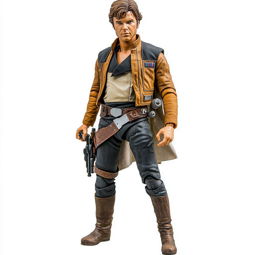 Realistic action figure clipart, high resolution, isolated