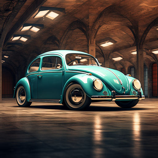 Customized classic car