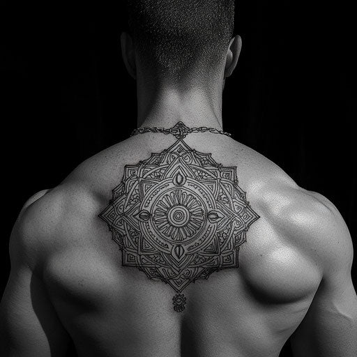 Mandala Tattoo Men Tattoo Craft Set