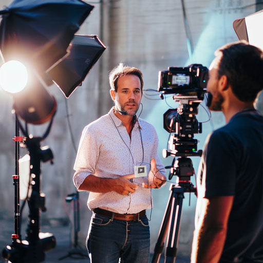 Journalist conducting interviews for a breakthrough story