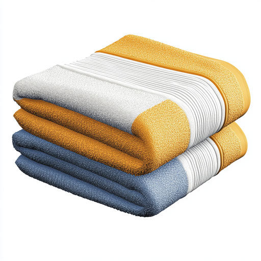 Realistic image of a dish towel, high res, isolated