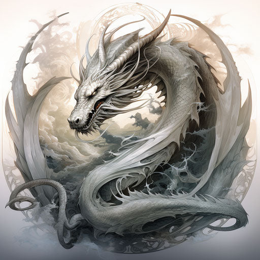 Collection of dragon tattoos