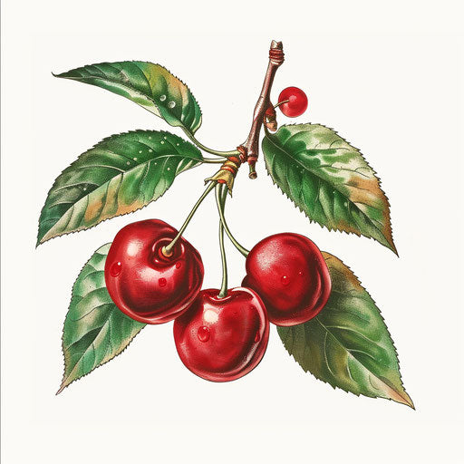 Cherry Tattoo Artwork Set