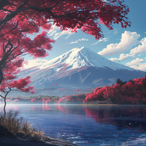 A breathtaking scenery image of Mt Fuji
