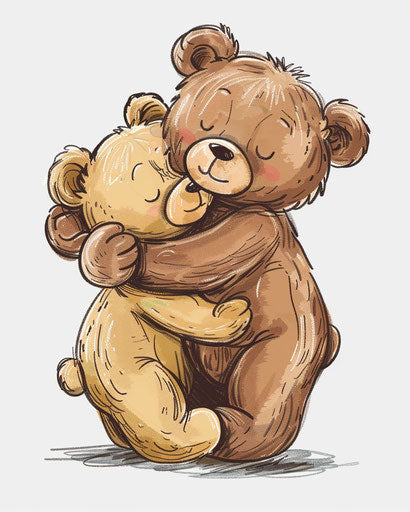 Teddy bears clipart bear hug png and png
