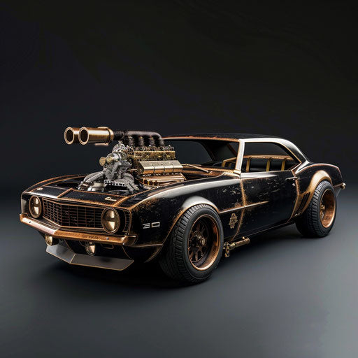 Steampunk Chevrolet Camaro Classic Car