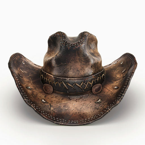 Realistic hat clipart on flat white background