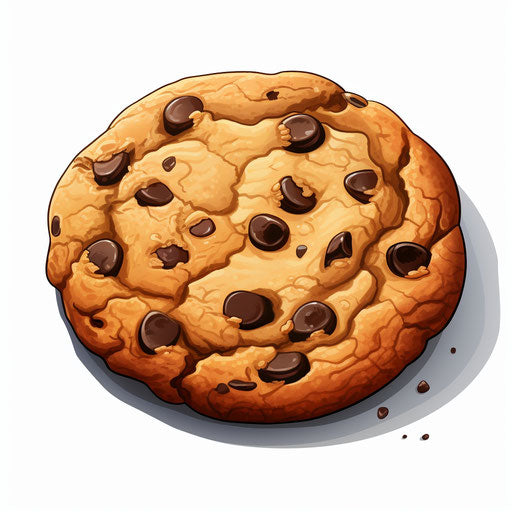 Cookie clipart in the style of Chiaroscuro Art