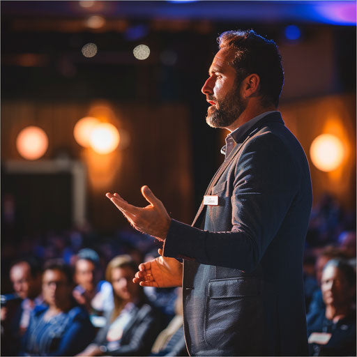 Dynamic and inspiring keynote speech by successful CEO