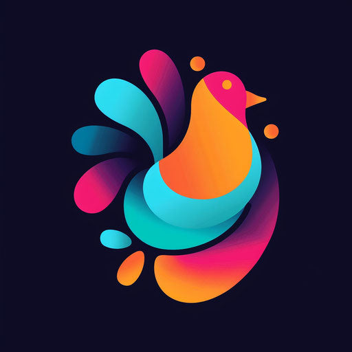 Playful elements and bright colors for the best whimsical logo