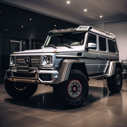 Classic Chrome Mercedes Benz G Wagon