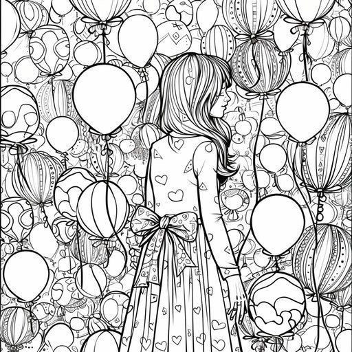 Balloon with chic and fashionable designs