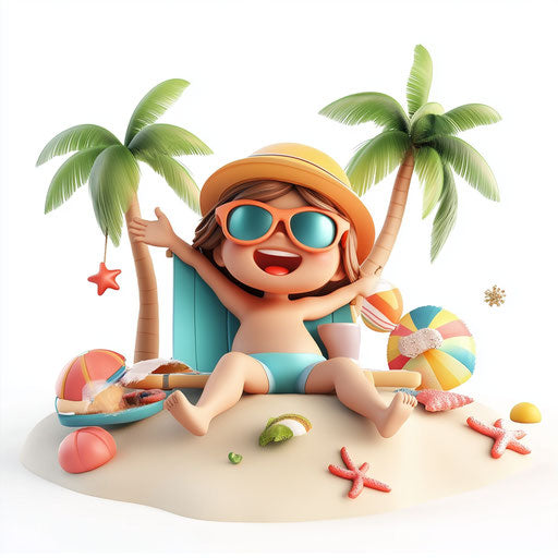 3D photorealistic spring on flat white background