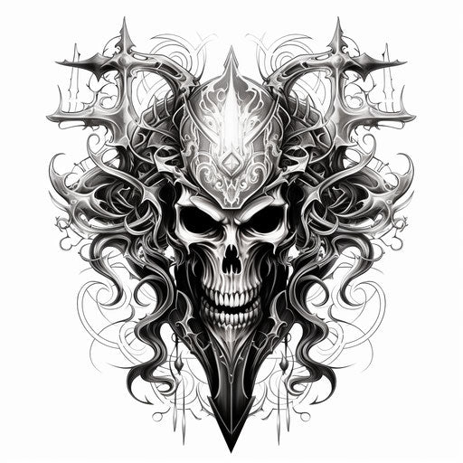 The tattoo knights: vinyl stickers and other designs