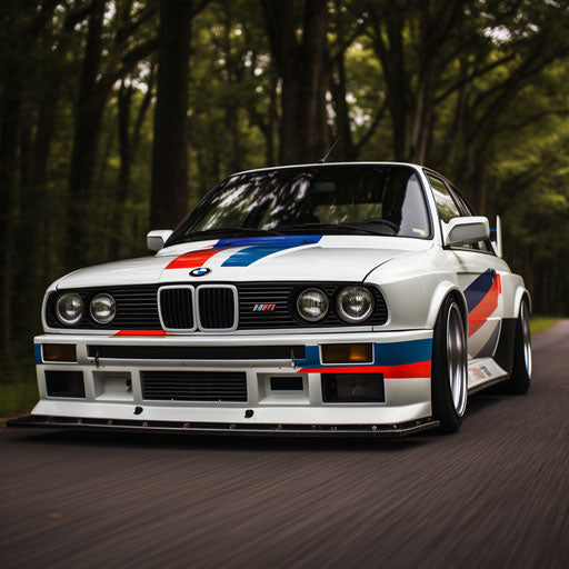 Classic Racing Stripes BMW M3