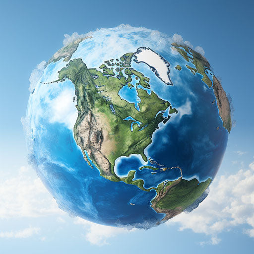 Earth and North America: environmentally inspired hyperbole