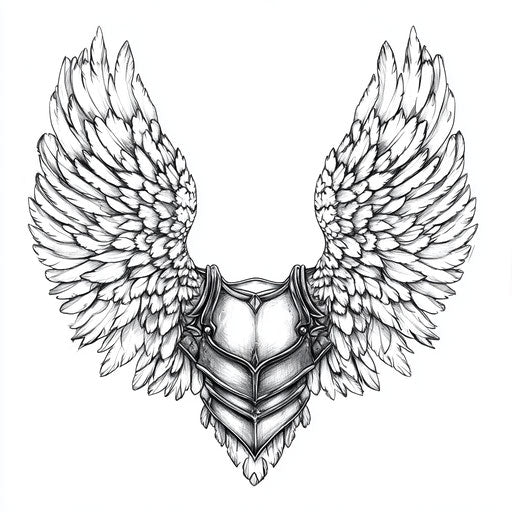 Angel Neck Tattoo Tattoo Blueprint Pack