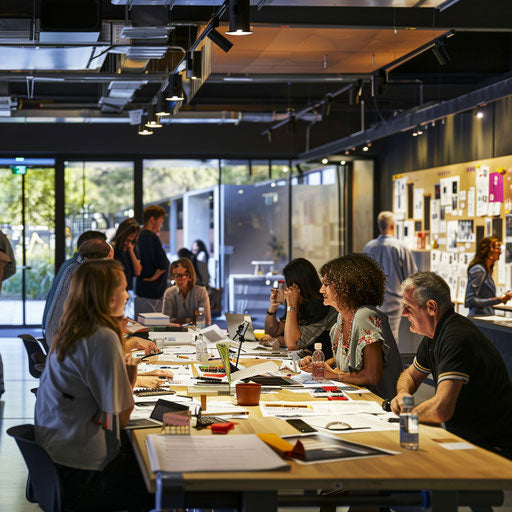 Productive workshop with professionals engaged in hands-on activities