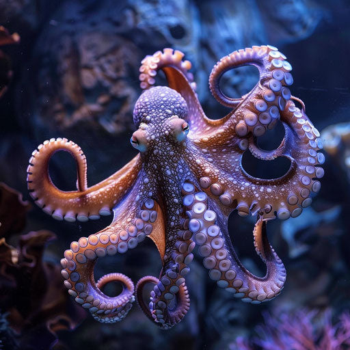 Octopus demonstrating miraculous regenerative ability to grow
